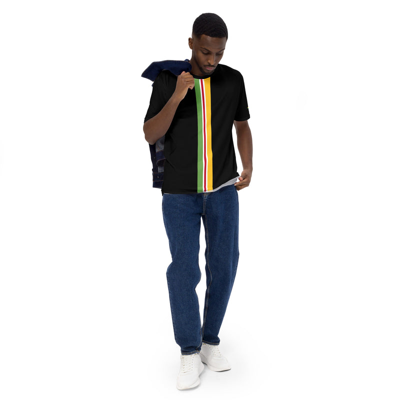 Men's t-shirt Rasta Center Stripe