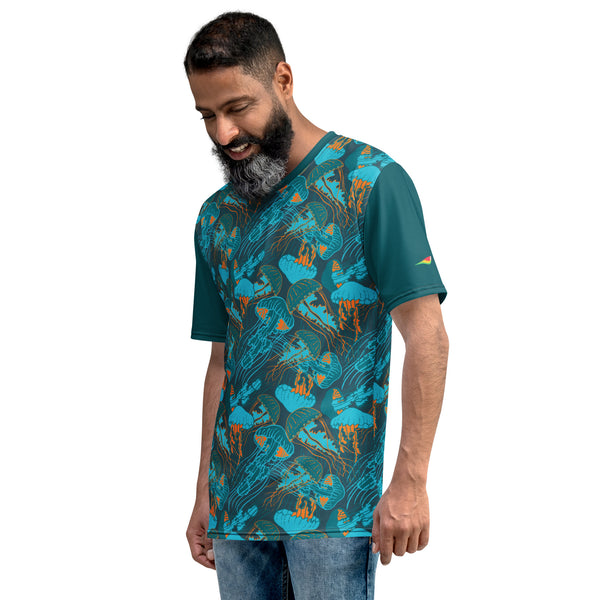 Men's t-shirt Island Blue Ocean