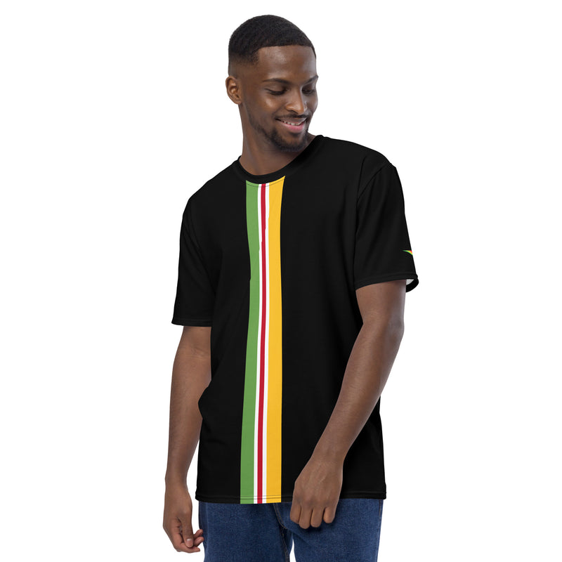 Men's t-shirt Rasta Center Stripe