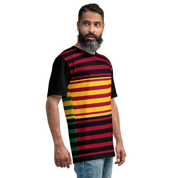 Men's t-shirt Reggae Bold Stripes