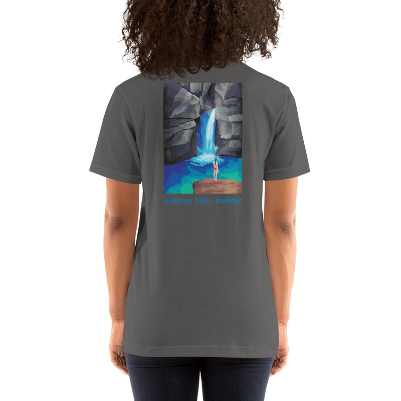 Unisex t-shirt Cathedral Falls Dominica