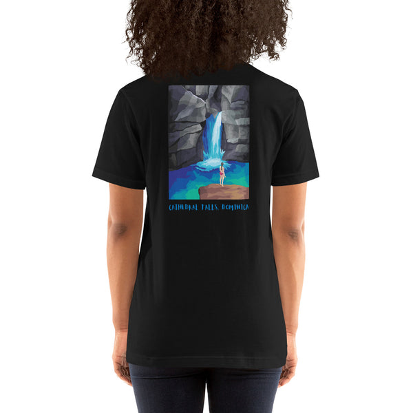 Unisex t-shirt Cathedral Falls Dominica