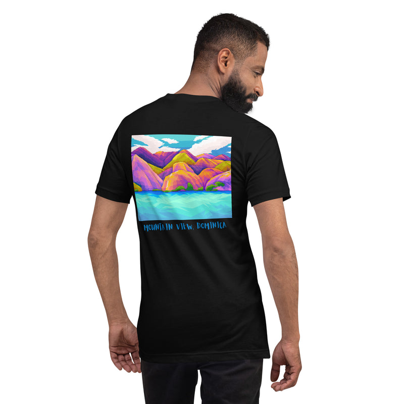 Unisex t-shirt Mountains Dominica