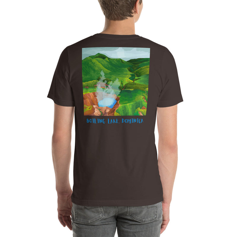 Unisex t-shirt Boiling Lake Dominica