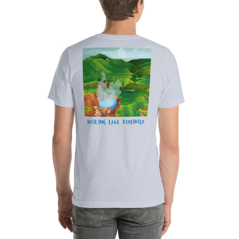 Unisex t-shirt Boiling Lake Dominica