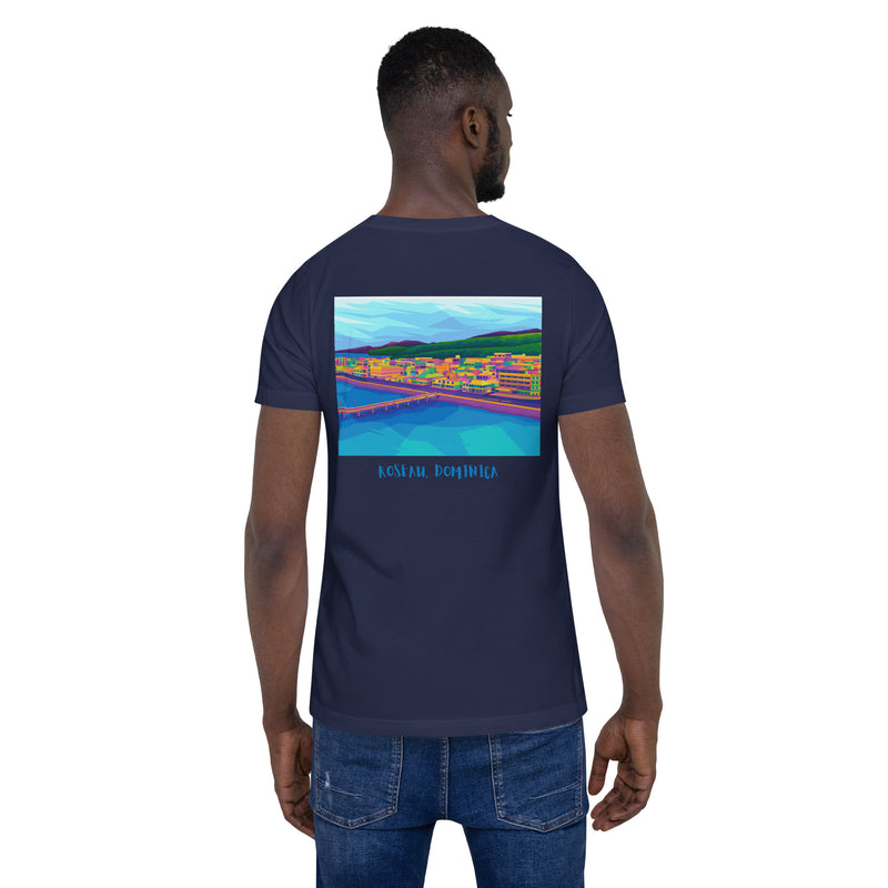 Unisex t-shirt Roseau City, Dominica