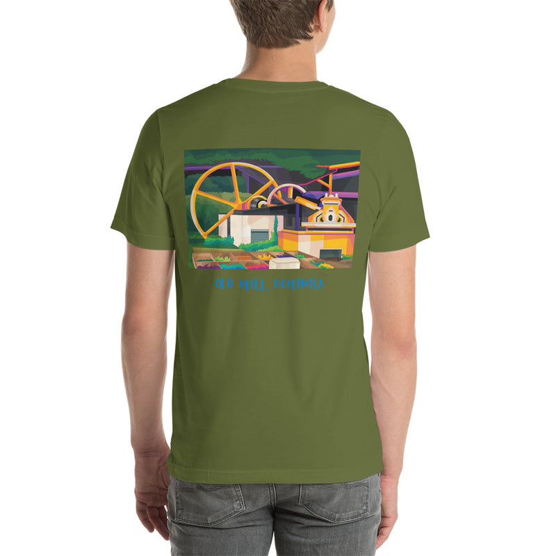 Unisex t-shirt Old Mill Dominica
