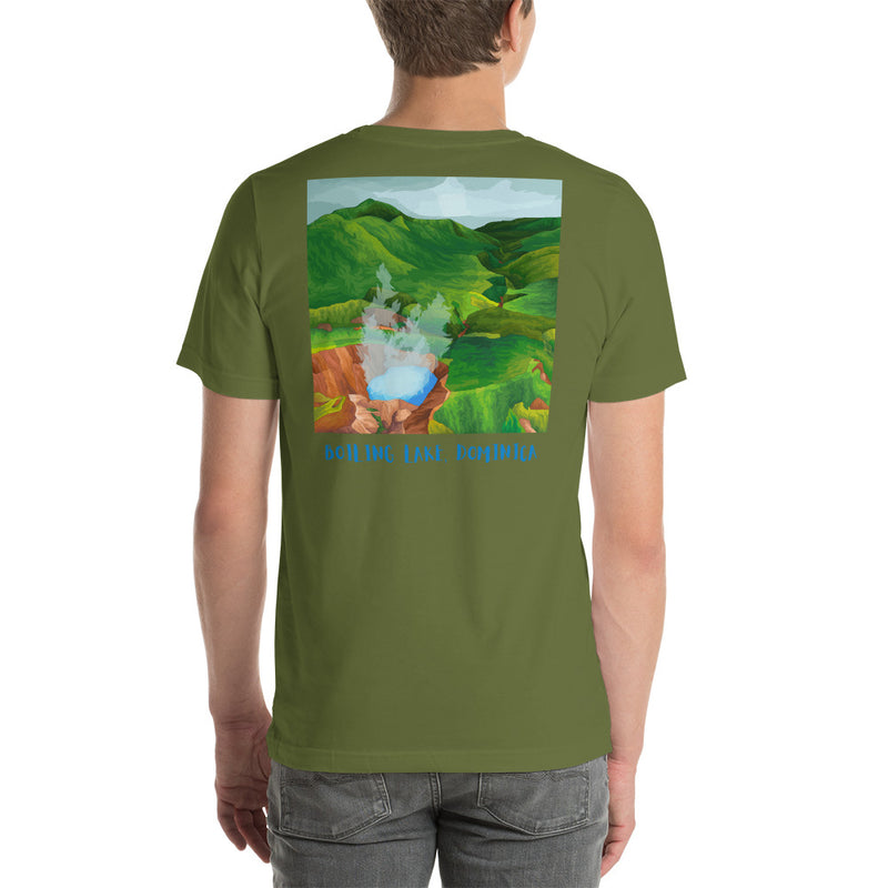 Unisex t-shirt Boiling Lake Dominica