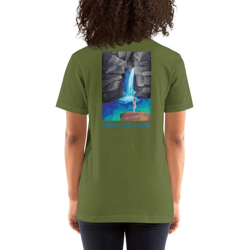 Unisex t-shirt Cathedral Falls Dominica