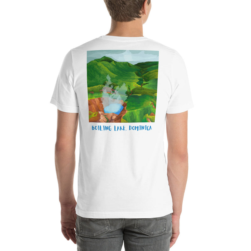 Unisex t-shirt Boiling Lake Dominica