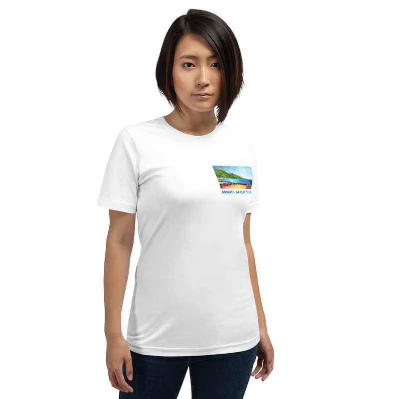 Unisex t-shirt Dominica Top Places